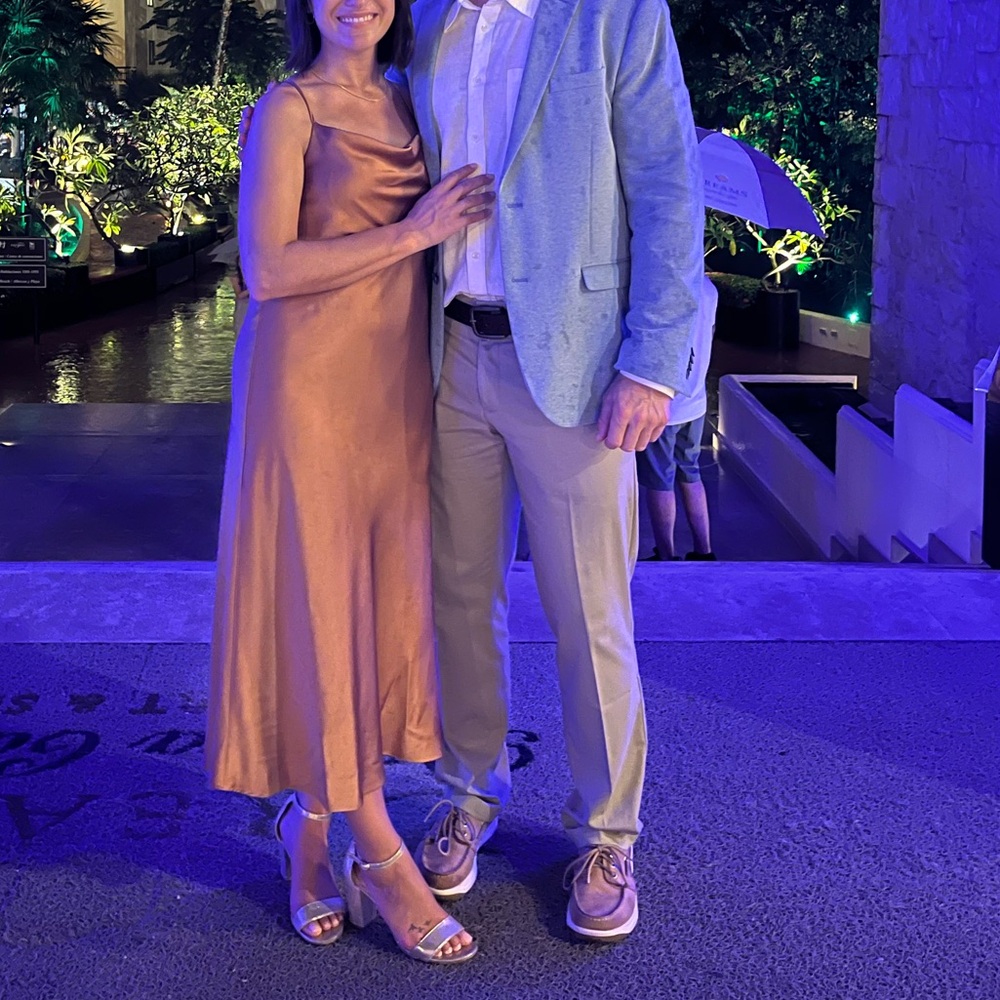 Mumu bridesmaid dress